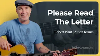 Please Read The Letter by Robert Plant & Alison Krauss | Guitar Lesson