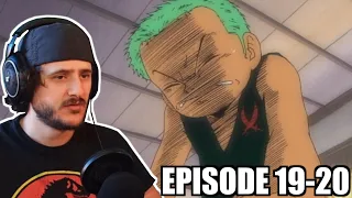 ZORO'S MOTIVATION EXPLAINED - One Piece Episode 19/20 First Time Reaction