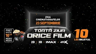 ZIUA CINEMATOGRAFELOR 2023 la Cinema City: a doua ediție aduce bilete cu 10 lei la orice format!