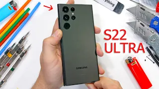 Galaxy S22 Ultra Durability Test - How does the New S-Pen Work?!