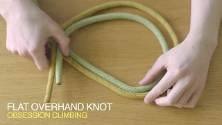 Climbing tips: EURO DEATH KNOT! (flat overhand knot)