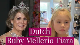 Queen Maxima & the Story of The Netherlands Mellerio Ruby Tiara | Dutch Tiaras | Tiara Tuesday
