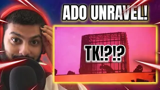 DRUMMER REACTS TO ADO "UNRAVEL" | Tokyo Ghoul Opening Cover | LIVE