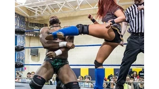 Cedric Alexander VS. Veda Scott - Absolute Intense Wrestling