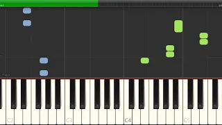 R3hab x A Touch Of Class All Around The World La La La piano tutorial by Bondovie