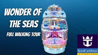 Royal Caribbean Wonder of the Seas Full Tour & Review 2024 | World's Largest Cruise Ship