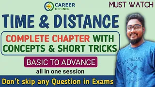 Time And Distance Tricks | Complete Chapter | Concepts & Shortcuts | IBPS CLERK 2020 | SBI PO 2020 |