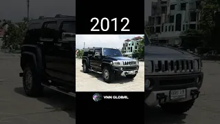 Evolution Of Hummer H3 (2005-2022) #shorts