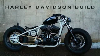 Bobber Harley Davidson Build - Time lapse (Mint Customs)