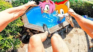 FNF Below The Depths Got Me Like Sonic VS Tails || Friday Night Funkin' VS Sonic Drowning Sink Song