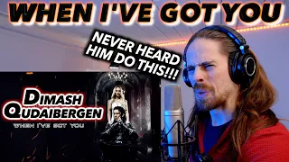 Dimash - When I've Got You FIRST REACTION! (NEVER HEARD HIM DO THIS BEFORE!!!)