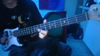 Nirvana - In Bloom (primitive bass cover)