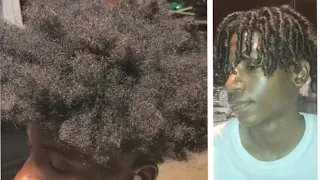 Finger coils| Boys /Men long natural hair