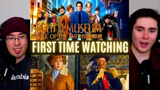 REACTING to *Night at the Museum 2: Battle of the Smithsonian* THE BEST ONE!! (First Time Watching)