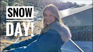 Behind-the-scenes vlog of a photo shoot in the mountains