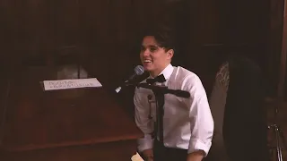 Brad Simpson singing "Grow Old With Me" at Joe O'Neill & Laura Coleman wedding - Cover