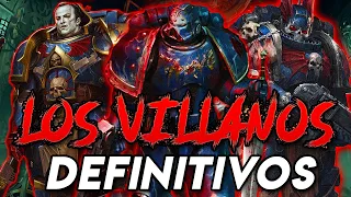 🦇Los Villanos DEFINITIVOS De Warhammer 40k | Los Amos De La Noche Explicados | Toda Su HISTORIA