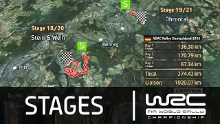 WRC - ADAC Rallye Deutschland 2015: The Stages