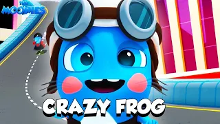 🔴LIVE - Crazy Frog - Axel F 🐸 Cute cover by The Moonies Official