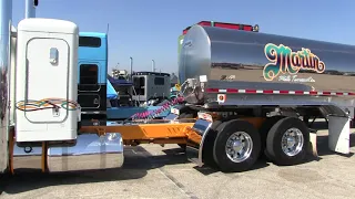 Martin Milk Transport's 2017 Peterbilt 389 At Truckin' For Kids 2016