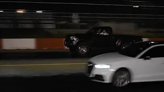 Audi s3 Nitro Vs Tacoma Supercharger | Jueves de Arrancones Autódromo Culiacán