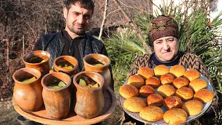 Grandma Knows How to Cook Lamb Ultra Tasty! Sweet Relaxing Village Life Azerbaijan