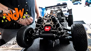 Arrma 1/8 TLR Tuned Typhon 6s REVIEW!! (RACEABLE BASHER RC CAR)