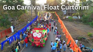 Goa Carnival Float 2023 Curtorim | Viva Carnival Goa videos 2023 | Carnival celebration in Goa
