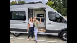 MUST SEE VAN TOUR! Ford Transit 148 EL Boho Campervan for 2  Travelers!