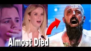 Matt Johnson almost died performing Death Escape | Judges in FEAR! | Britain’s Got Talent 2018