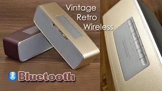 ОБЗОР: Супер-стильная Bluetooth Колонка "Vintage Retro Wireless"