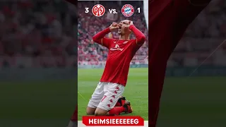 MAINZ VS. BAYERN MUNICH  3 - 1