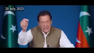 📹 Chairman Imran Khan’s Address to the nation regarding the Cipher | 20 July 2023