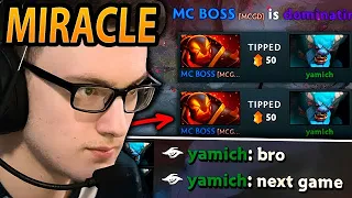 MIRACLE Tips this PRO twice because of THIS — EMBER SPIRIT GOD