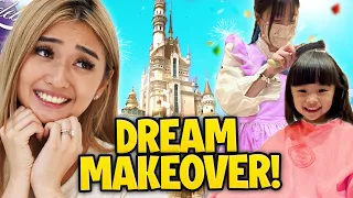 Our Daughter Gets her DREAM MAKEOVER at Disneyland