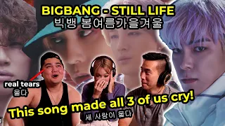 This song made us all cry! | BIGBANG - '봄여름가을겨울 (Still Life)' M/V | Reaction and Review | Asians