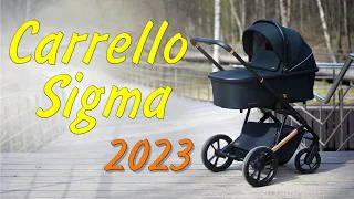 Обзор детской коляски Carrello Sigma 2023 @koliaskid.ru, @kolyaska.777 ТЦ Аэробус Москва