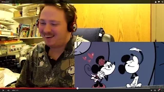 Ranger Reacts: Al Rojo Vivo A Mickey Mouse Cartoon Disney Shorts & Minnie In Love - Disney Cuties