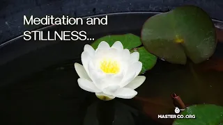 MEDITATION AND STILLNESS