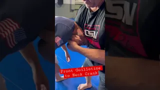 Catch Wrestling Attacks - Front Guillotine to Neck Crank