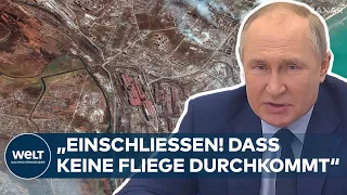 PUTINS PLAN für das ASOW-Stahlwerk – Tschetschenen-Führer Kadyrow verspricht Fall von Mariupol