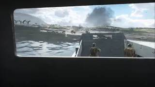 Battlefield V - Iwo Jima American Attack (No HUD)
