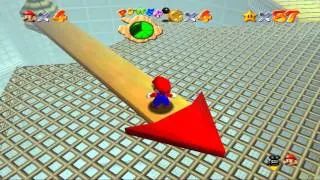 Super Mario 64 - Horloge Tic-Tac - Etoile 3 : Chevauchez l'aiguille