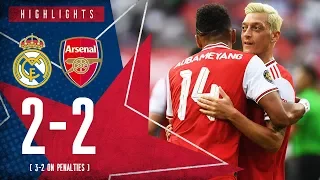 HIGHLIGHTS | Real Madrid 2-2 Arsenal | 3-2 on penalties | ICC 2019