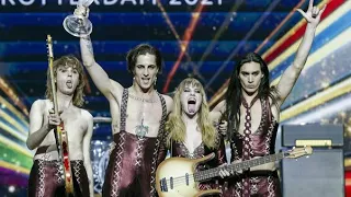 *1* MANESKIN VINCONO L'EUROVISION 2021 con "Zitti e Buoni" ❤🏆