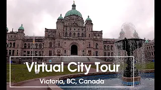 Virtual Tour - Downtown VICTORIA, British Columbia - 4K