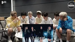 BTS Reaction to Blackpink 'Alone pt-2' FMV (Fanmade 💜)