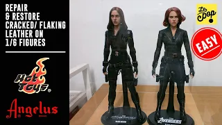 How To Repair Restore Fix Hot Toys figures With Cracked Or Flaking Leather