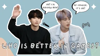 When JinKook Becomes the Most Competitive in Games~ who is better?