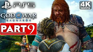 GOD OF WAR RAGNAROK Gameplay Walkthrough Part 9 FULL GAME [4K 60FPS PS5] - No Commentary